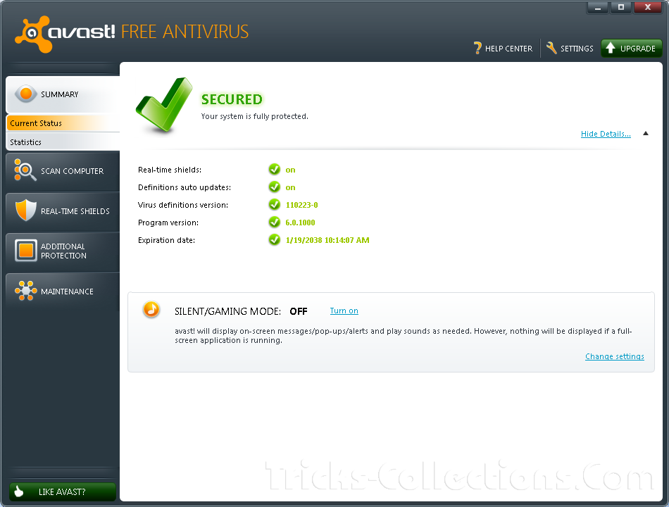 Avast 11.1 activation code free 2019